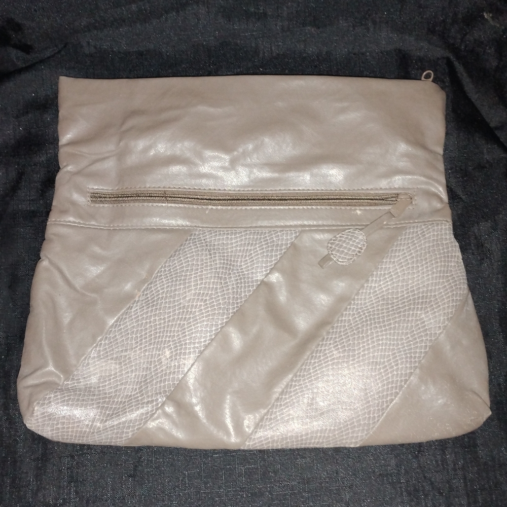 Elegant Tan Clutch Bag